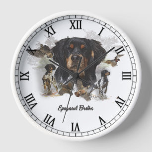 Brittany Spaniel Uhr