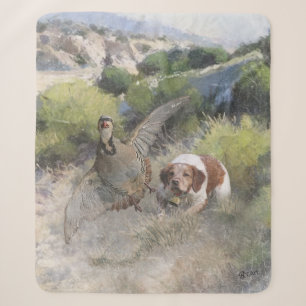Brittany Spanisch Jagdchukar-Partridge, Art Sherpadecke