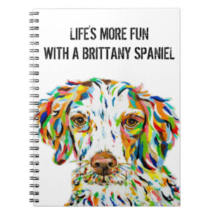 Brittany Spanish Notebook 6.5" x 8.75" Notizblock