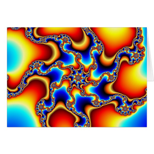 Brittle - Fraktal Card (Vorderseite (Horizontal))