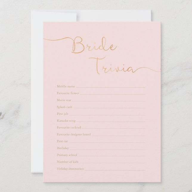 Brittney Bing Einladung (Vorderseite)