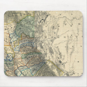 Britton and Rey's Map of California Mousepad
