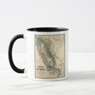 Britton and Rey's Map of California Tasse