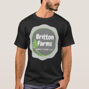 Britton Farms Homestead Cow Calf T-Shirt