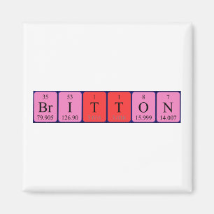 Britton Periodenmagnet Magnet