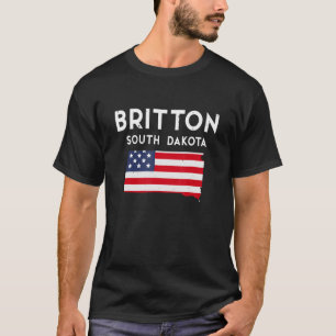 Britton South Dakota USA Staat America Travel Sout T-Shirt
