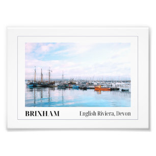 Brixham Marina, English Riviera, Devon Fotodruck