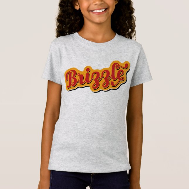 Brizzle, Bristol Dialect Slang Tee Shirt (Vorderseite)