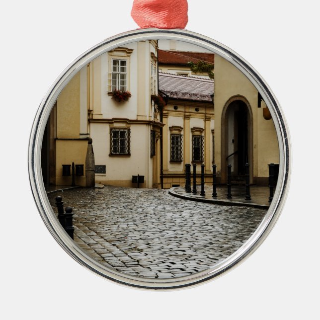 Brno, Tschechische Republik Ornament Aus Metall (Vorne)