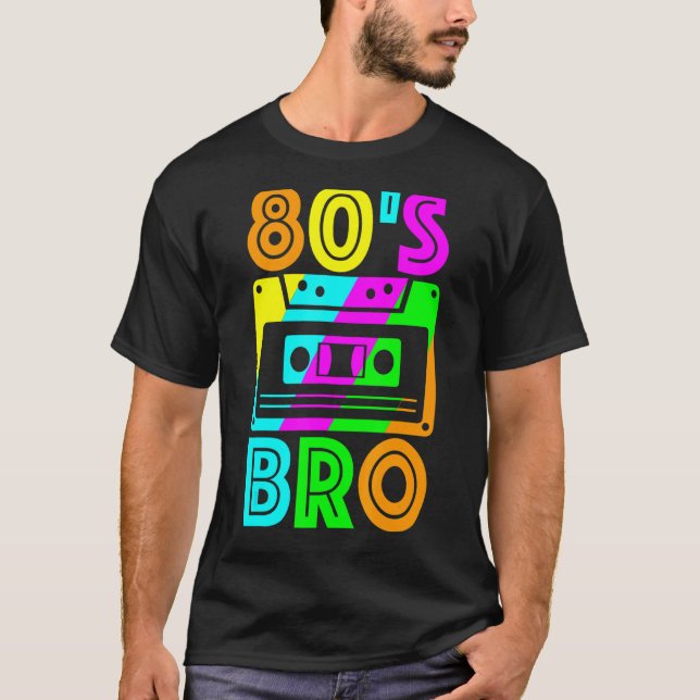 Bro-80er der 80er Jahre 1980 1980er 1980er Jahre V T-Shirt (Vorderseite)