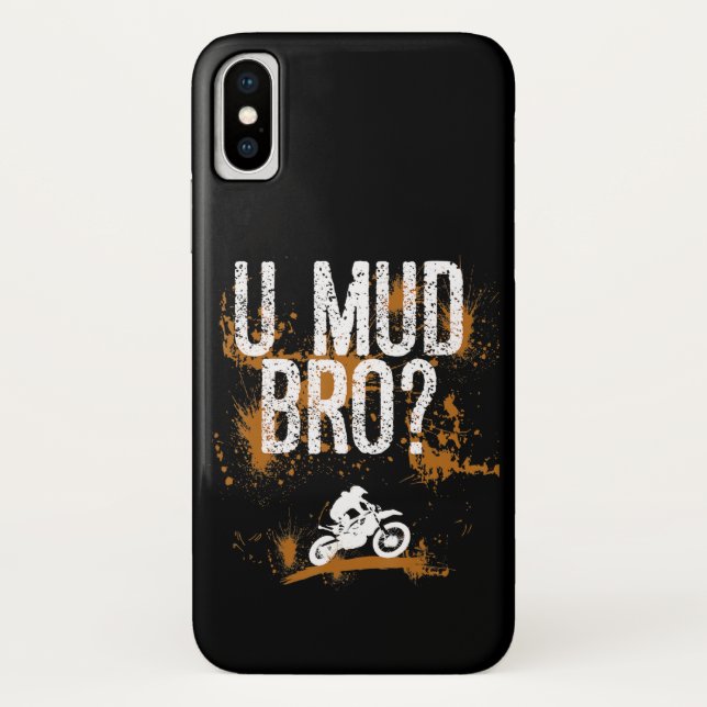 Bro Homie Typ Motorräder Mudding Case-Mate iPhone Hülle (Rückseite)