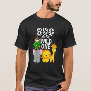 Bro of He Wild One Zoo Heme Birthday Safari Jungle T-Shirt