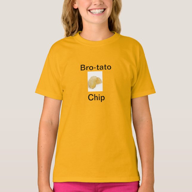 Bro-tato Chip T-Shirt (Vorderseite)