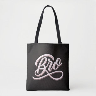 "BRO" Vintage-Lettern-Tasche