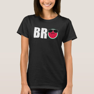 Bro Wassermelone Tropisches Sommer Obst  Passende  T-Shirt