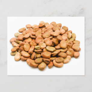 Broad beans postkarte