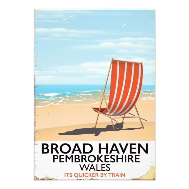 Broad Haven, Pembrokeshire, Wales Fotodruck (Vorne)