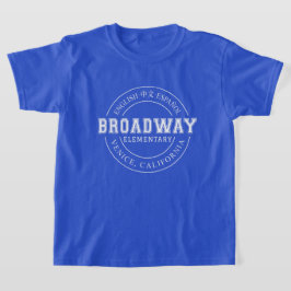 Broadband Elementary School Children Round-Logo-Sh T-Shirt