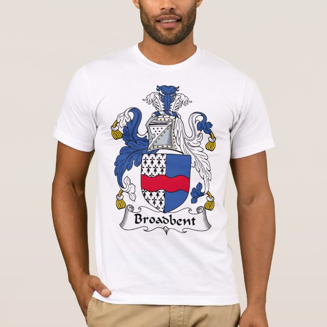 Broadbent Familienwappen T-Shirt (Vorderseite)