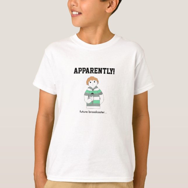 Broadcaster Boy T-Shirt (Vorderseite)