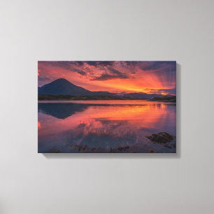 Broadford Bay Isle of Skye Sonnenuntergang  Leinwanddruck