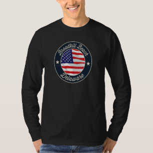 Broadkill Beach Patriotic Delaware Souvenir T-Shirt