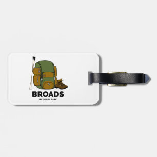 Broads Nationalpark - Rucksack Gepäckanhänger