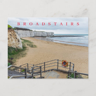 Broadstairs Kingsgate Bay Aussicht Postkarte