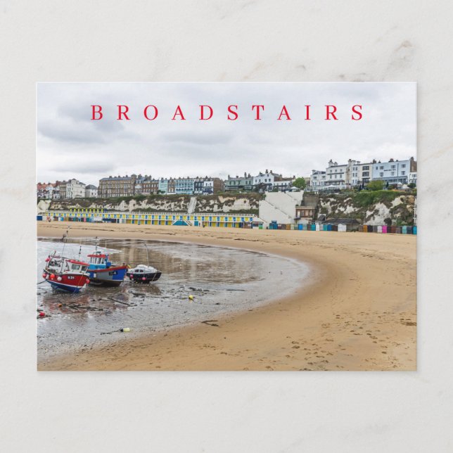 Broadstairs Viking Bay View Postkarte (Vorderseite)