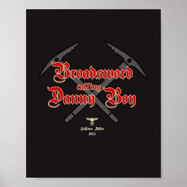 Broadsword Calling Danny Boy Poster (Vorne)