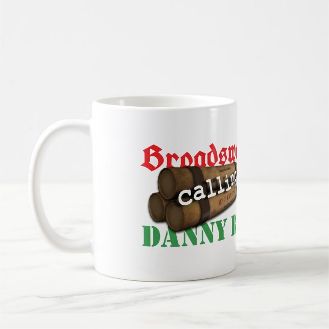 Broadsword, der Danny-Jungen anruft Kaffeetasse (Links)