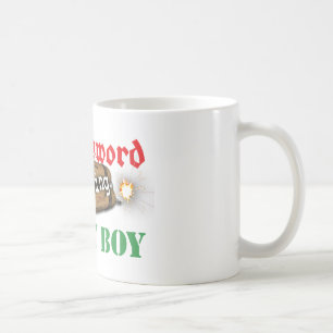 Broadsword, der Danny-Jungen anruft Tasse