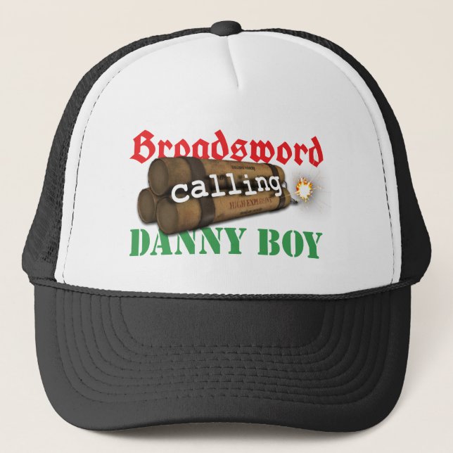 Broadsword, der Danny-Jungen anruft Truckerkappe (Vorderseite)