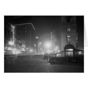 Broadway at Night, 1910