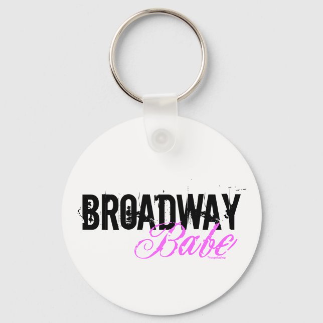 Broadway Babe Schlüsselanhänger (Vorderseite)
