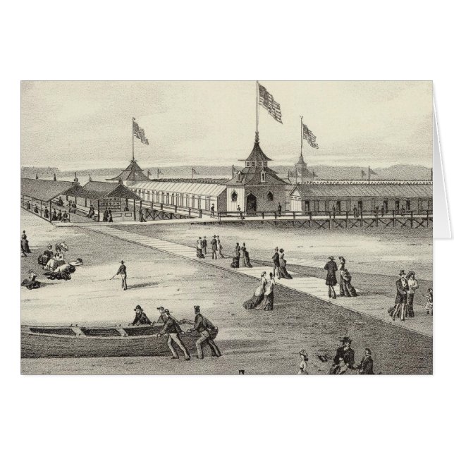 Broadway Bathing Ground, Ocean Grove, NJ (Vorderseite (Horizontal))
