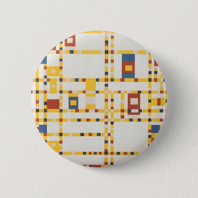 Broadway-Boogie Woogie Button (Vorderseite)