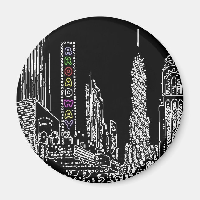 Broadway Bound Magnet (Vorne)
