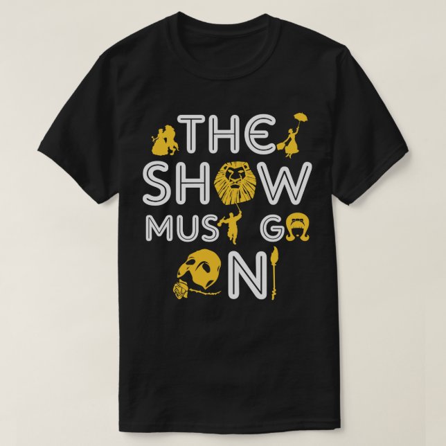 Broadway-Geschenk T-Shirt (Design vorne)