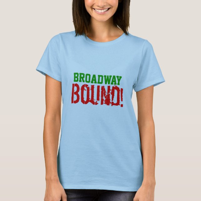 Broadway-Grenze T-Shirt (Vorderseite)