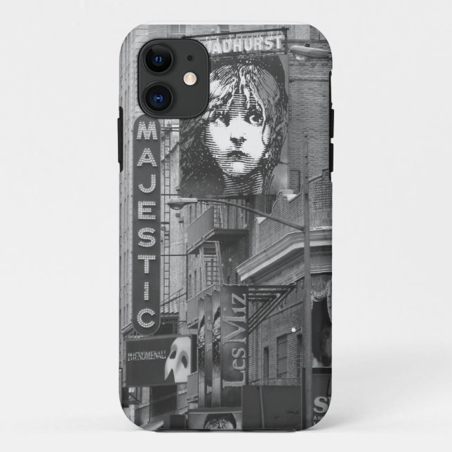 Broadway Iphone Case-Mate iPhone Hülle (Rückseite)