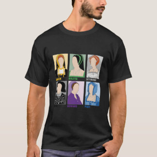 Broadway Island Sechs Old School Queens Blau Klein T-Shirt