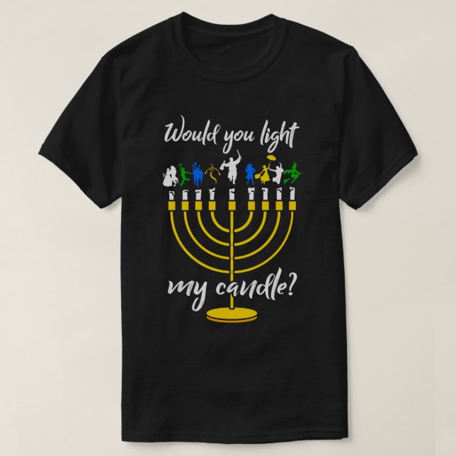 Broadway Menorah T-Shirt (Design vorne)