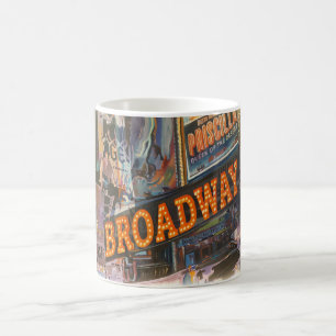 Broadway Neon Lights Kaffeetasse