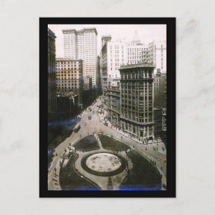 Broadway, New York City 1911 Vintage Postkarte