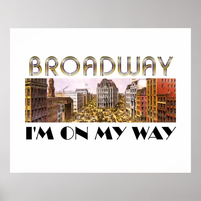 Broadway Star Poster (Vorne)