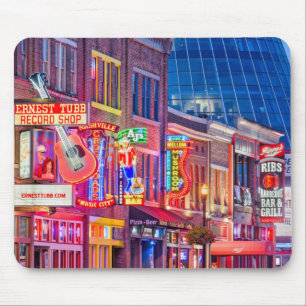 Broadway Street Downtown Nashville Tennessee Mousepad