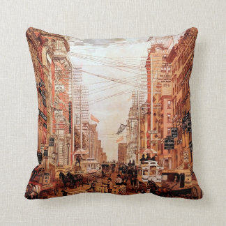 Broadway Street Vintag Pillow Kissen