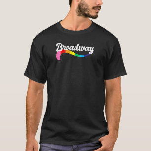 Broadway-Theater New York City Ny Schwul Lesbisch T-Shirt