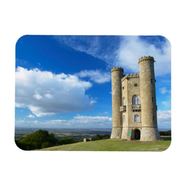 Broadway Tower, nahe Broadway, Worcestershire 2 Magnet (Horizontal)